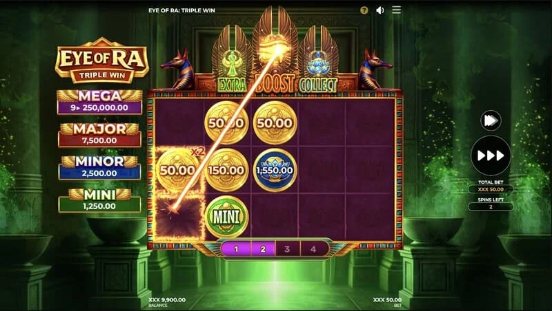 Eye of Ra Triple Win - Visok dobitek na liniji po zbranih skrinjah